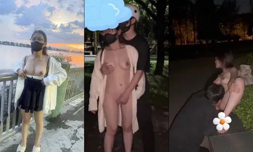 Poster of Bé sinh viên hồn nhiên cởi đồ trong sân trường đại học còn cho trai lạ check thử