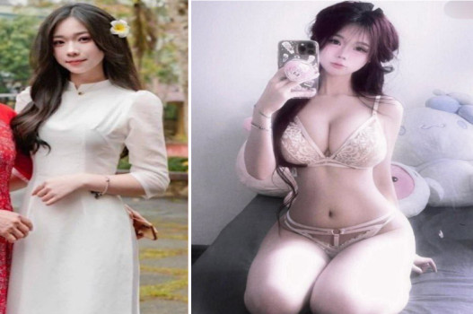 Poster of Clip nóng nữ sinh chân dài háng rộng sexy