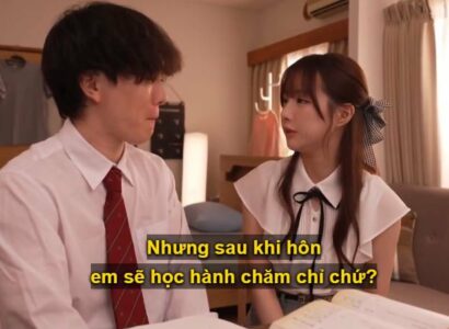 Poster of Cô gia sư xinh đẹp thấy cậu học trò tự ti vì “không biết hôn” nên đã giúp cậu luyện tập