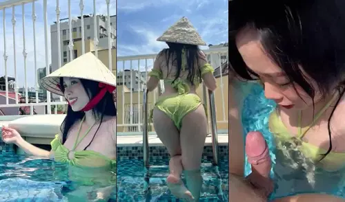 Poster of Đội nón lá em PG gạ làm tình ở hồ bơi