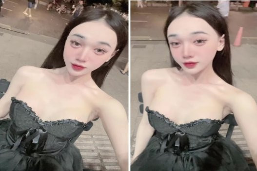 Poster of Em gái Việt Nam xinh đẹp bị đụ khẩu dâm