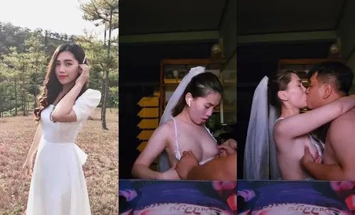 Poster of Nay em mặc bộ cô dâu siêu nứng để anh làm chú rể